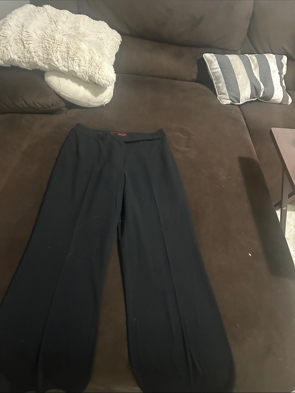 Merona Black Wide-Leg Dress Pants